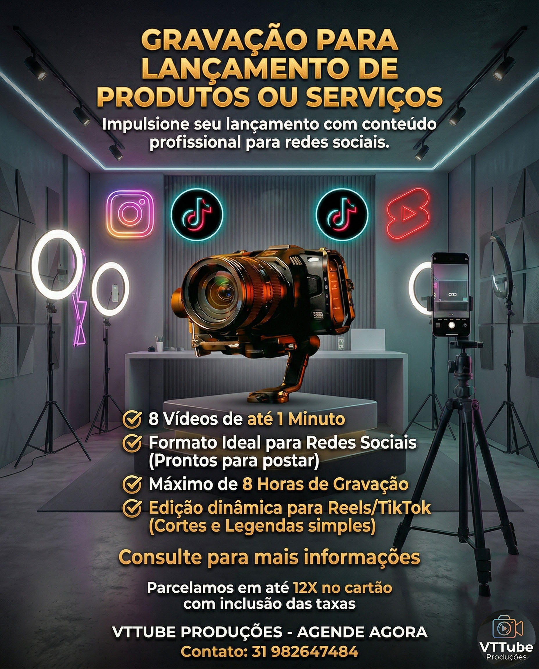 Lançamento de Produtos e Serviços